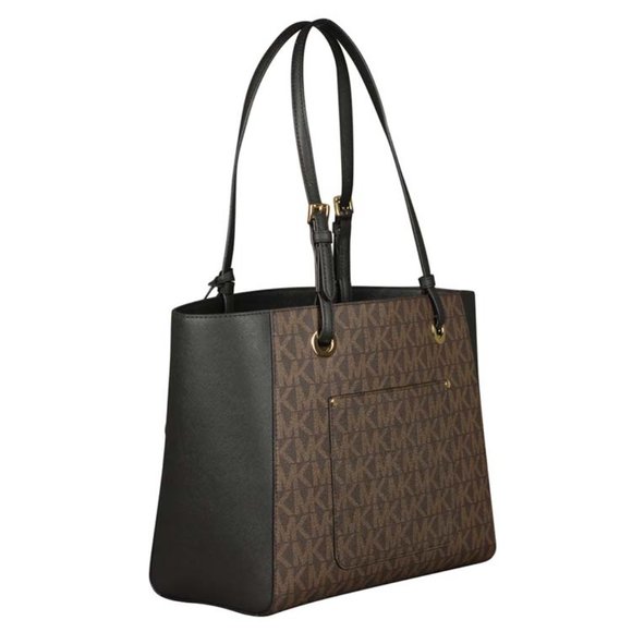 Michael Kors Medium Walsh Multifunction Tote in Brown Black - Picture 2 of 2